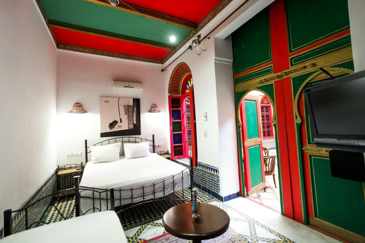 Riad Haj Palace & Spa Fes Ngoại thất bức ảnh A room at the hotel